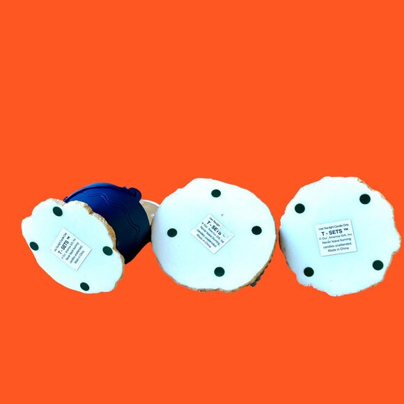 Set of 3 Tealight Candle Holders Sand Castle + Sea Shell + Bucket New - Picture 13 of 14